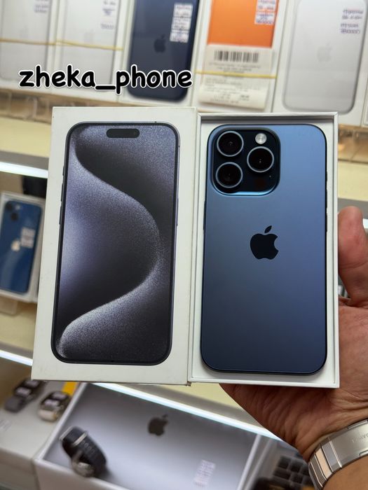  iPhone 15pro 5G 1TB blue titanium в идеальном состоянии