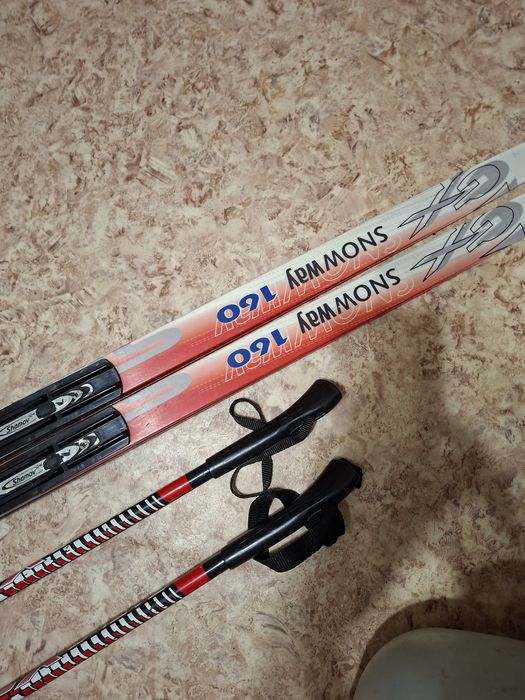 Лыжи детские, подростковые 160