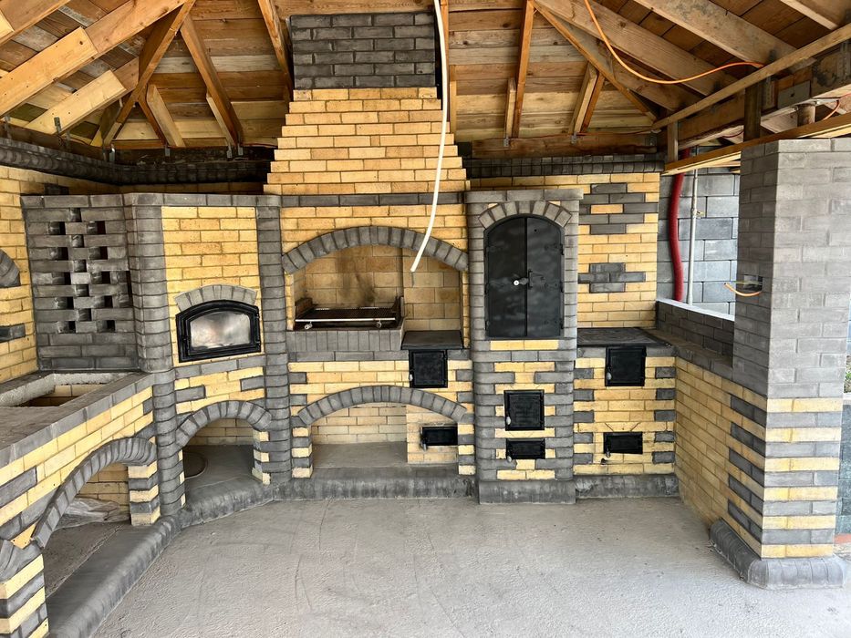 Gratare , cuptoare din caramida .