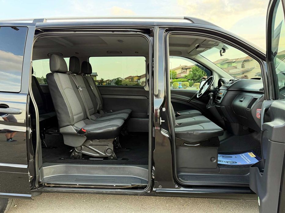 Mercedes-Benz Vito 2.2 CDI 116 Tourer Lang Aut Pro 163 CP 9 Locuri An 2014 Euro5