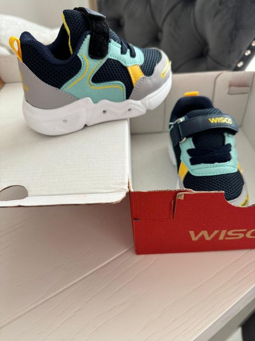 Adidasi pantofi copii baieti wisco cu luminite