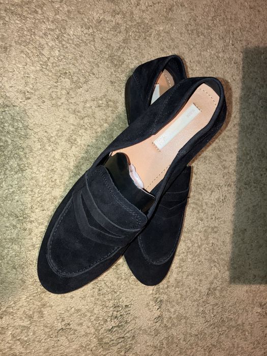 Vand pantofi piele intoarsa H&M marime 35 dama
