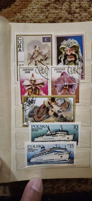Colecție timbre vechi
