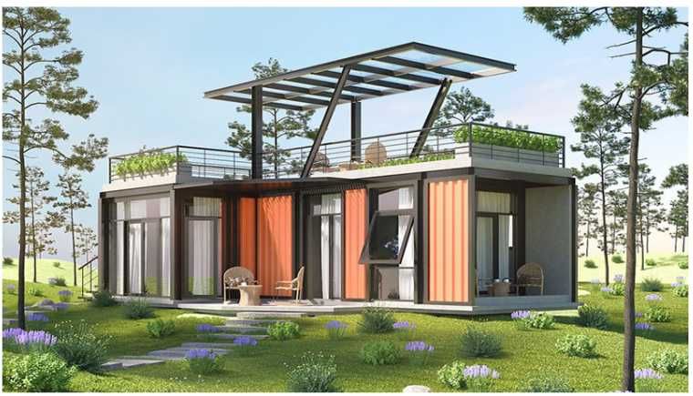 Casa  Structura Metalica