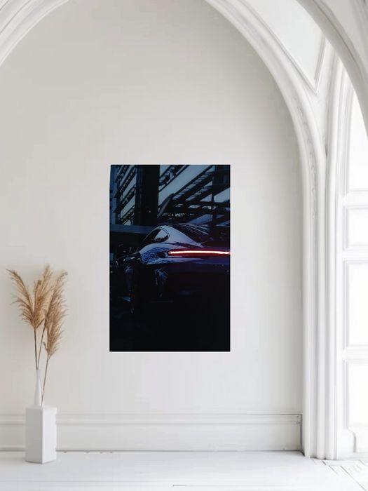 Стильные постеры в стиле машин от Ledcar.uz