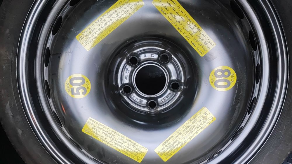 Roata de rezervă  Audi 20 /60 /145