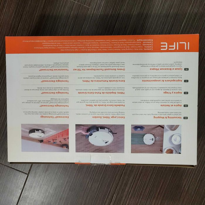 Прахосмукачка робот Ilife v8 Plus