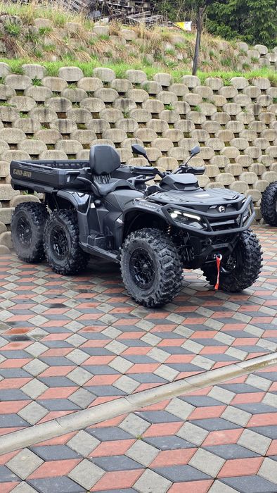 ATV Outlander MAX 6x6 Backcountry T Visco-Lok  inmatriculabil