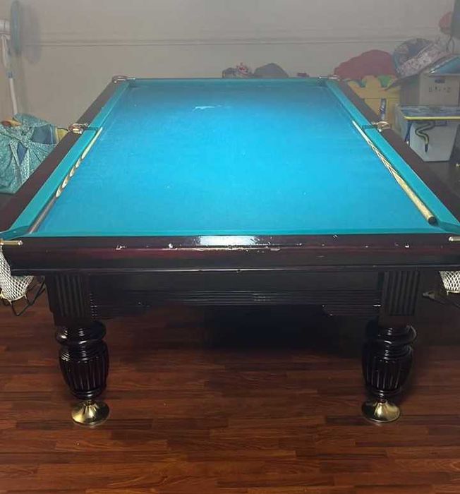Бильярдный стол 9 фут. Полный комплект. Каменное игровое поле