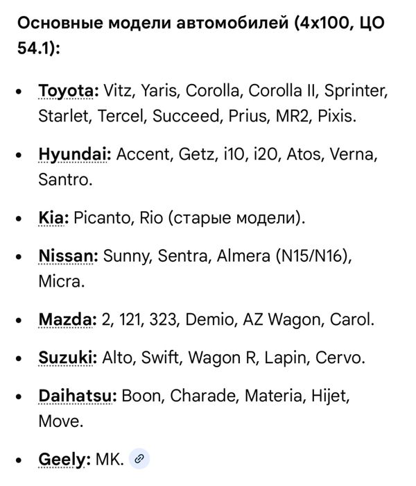 Диски R15 4*100