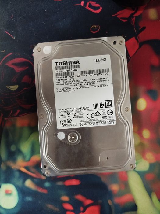 Жёсткий диск HDD 1 ТБ