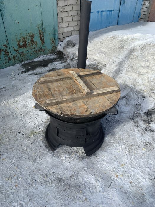 Ошак советский казан