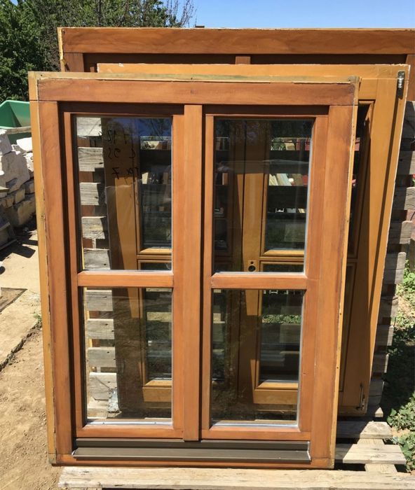 FEREASTRA LEMN GERMANIA geam termopan H 124 x L 93 buc 2 GARANTIE