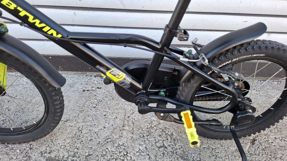 16" Bicicleta copii Btwin  Black Hero