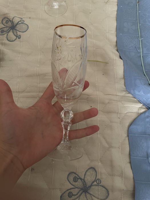 Бу хрустальные фужеры