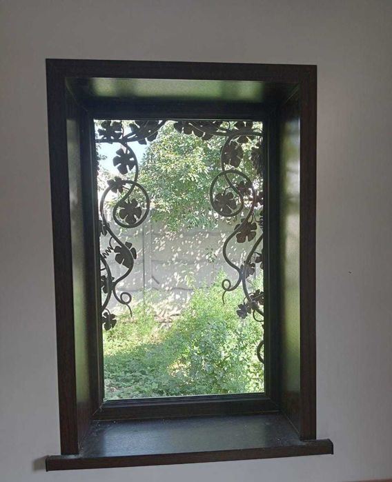 Откосы на окна, из пластика.