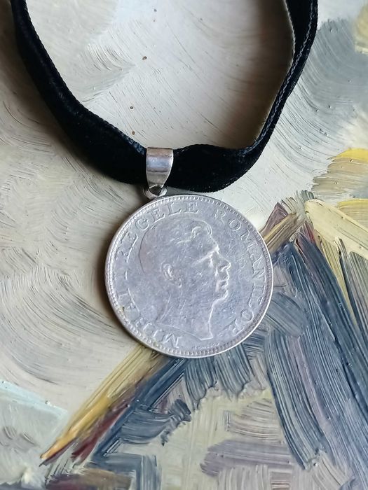 Choker moneda argint