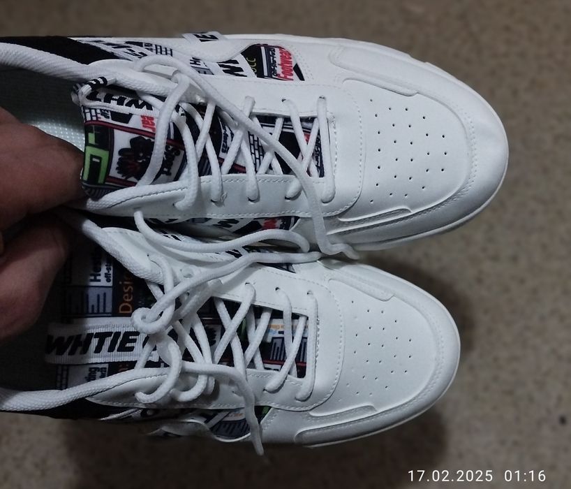 Мужские Кроссовки Беллый Размер 45 Size45