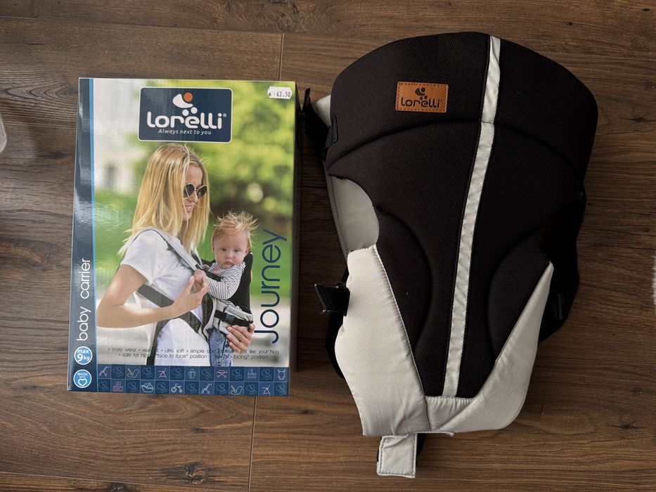 Кенгуру Lorelli - Journey, Dark Grey/ Black