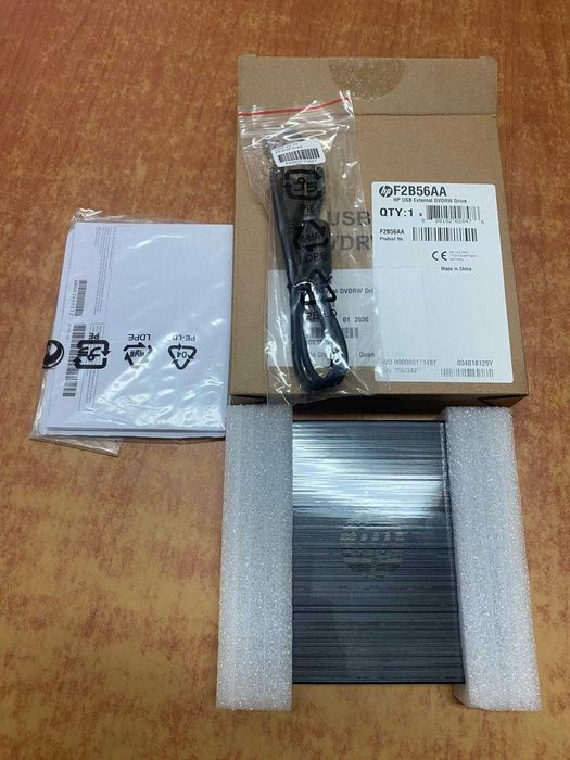 Unitate optica HP externa/Cititor extern NOU slim DVD CD