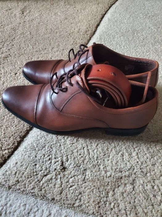 Pantofi de piele pentru barbati, marimea 42