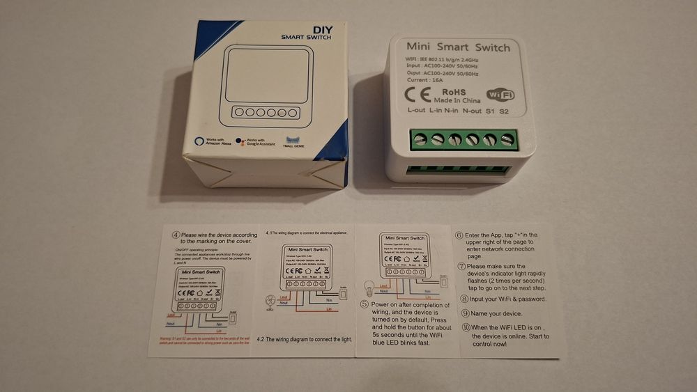 Releu inteligent  / WI-FI + RF 433MHZ / comutator Tuya smart switch