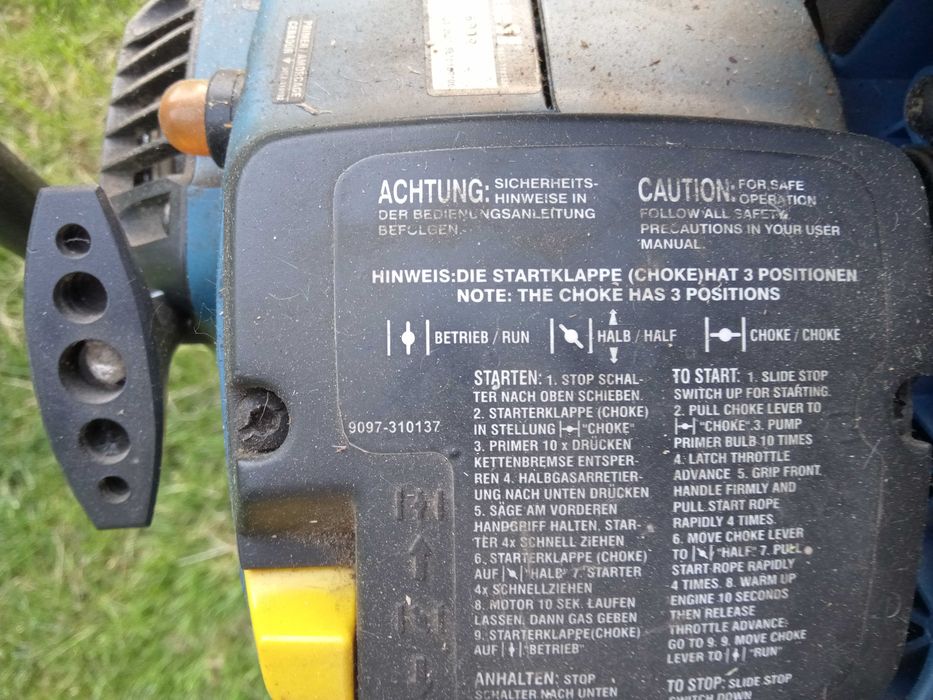 Drujba pe benzina Einhel