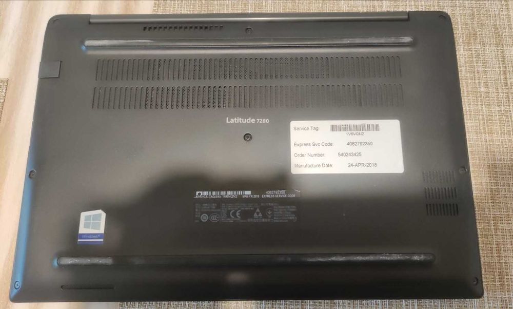 Dell Latitude 7280 i7 7600U 8gb DDR4 128gb M.2 SSD 6ч. батерия