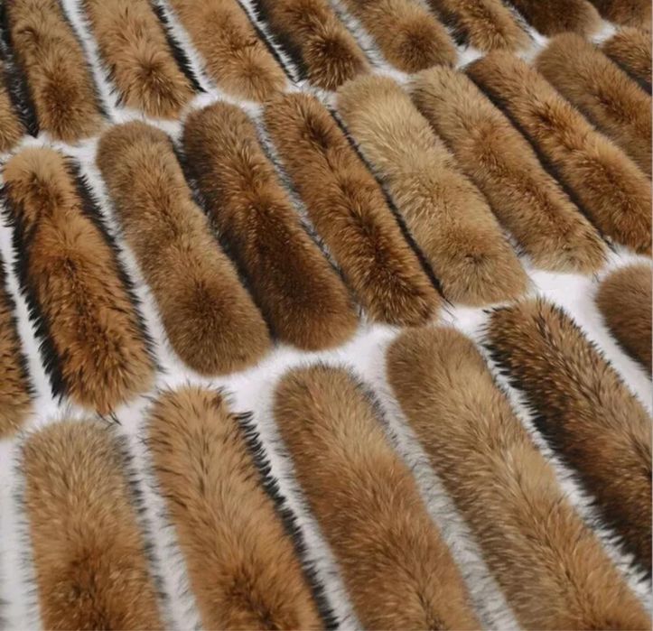 Яка за качулка 70 см /Естествен косъм