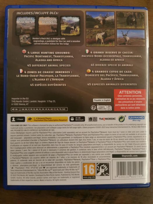 Игра за PS5 Way of the Hunter