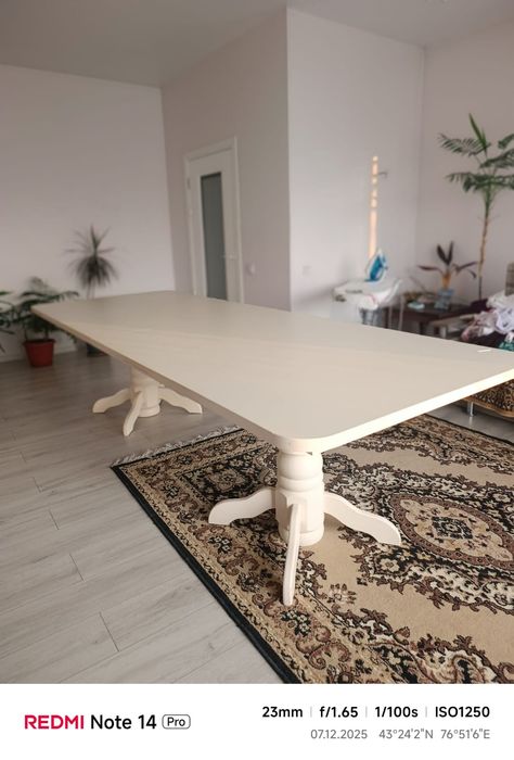 Стол кухонный  разборный 3метра