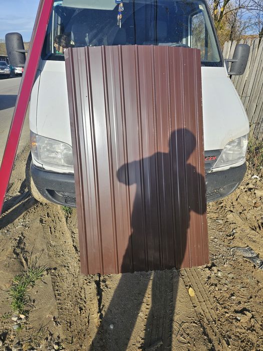 Vand tabla cutata zincata și color Grosimi între 0.2 și 0.4