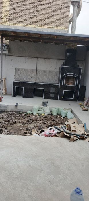 барбекю мангал летня кухна