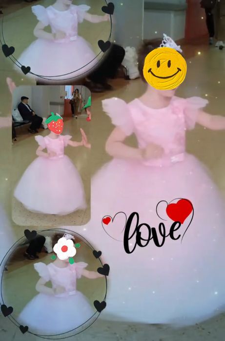 Продам шикарное платье на девочку