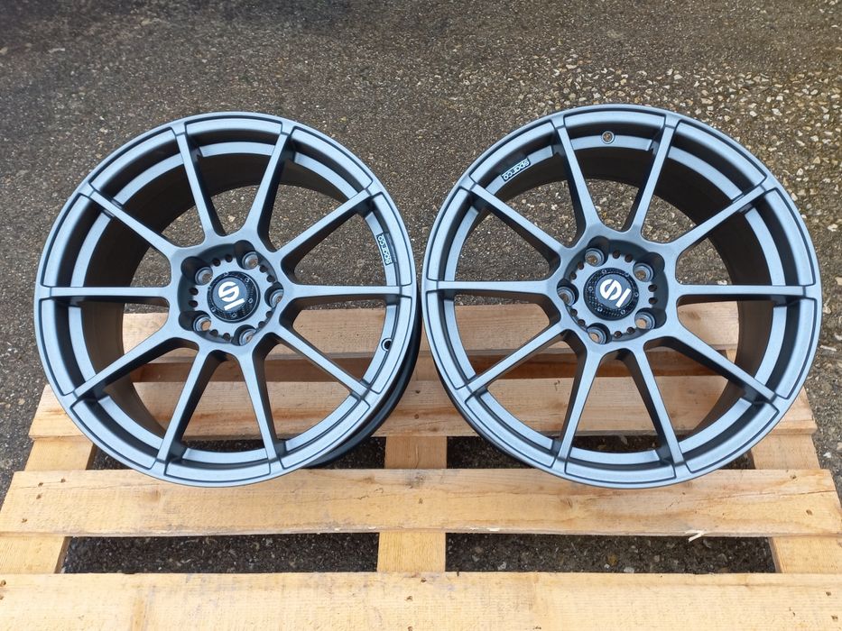 18.5x108 Sparco Gara  MattGunmetal  8j et45 Volvo Ford Jaguar Pegeout