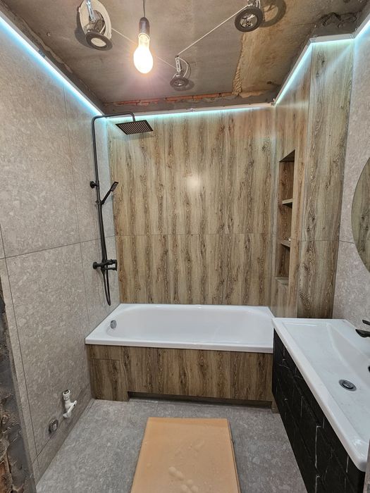 Ремонт ванной комнаты под ключ