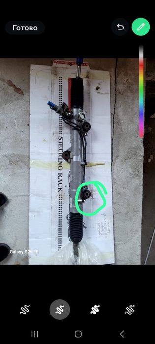 Рулевая рейка LX570 оригинал