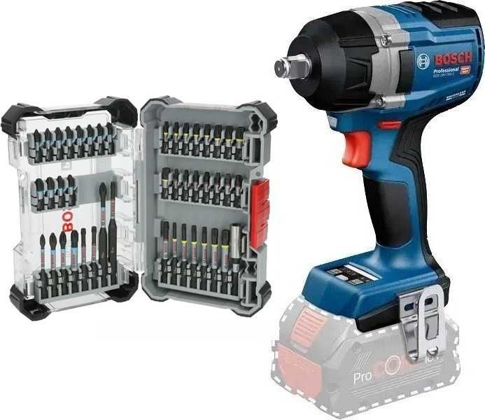 ПРОМОЦИЯ!Акумулаторен ударен гайковерт Bosch GDS 18V-750 C , 18 V , 750 Nm ,1/2`` Solo , без батерии и зарядно