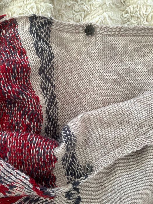 Пончо с коледни мотиви