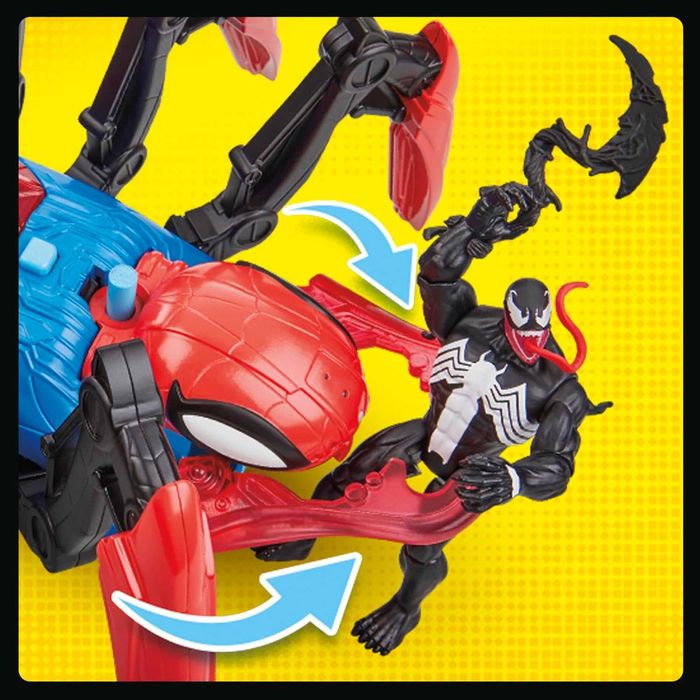 Спайдърмен HASBRO Spider-Man Web Splasher кола паяк с фигурка