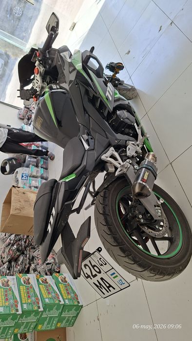 Motobike. Kawasaki