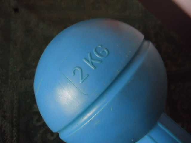 синя гира 2 килограма