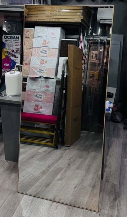 Зеркало квадратное напольное и настенное 180*80 см