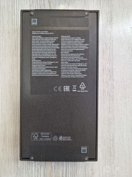Samsung s25 FE 8/128 yangi