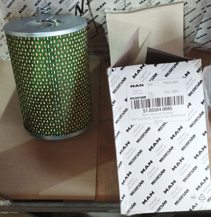 Фильтр масляный  MAN tgs , Mercedes, Renault