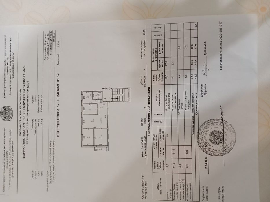 Кварьира 4 комнтная