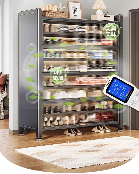 шкаф для обуви / вмещает много пар / подходит для большой семьи