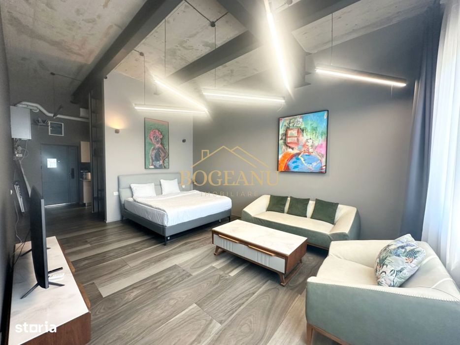 BG168- Studio de lux ultramodern-Design industrial-Smart Home-Parcare
