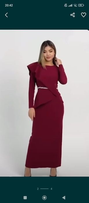 Вечерное платье 42-44размер