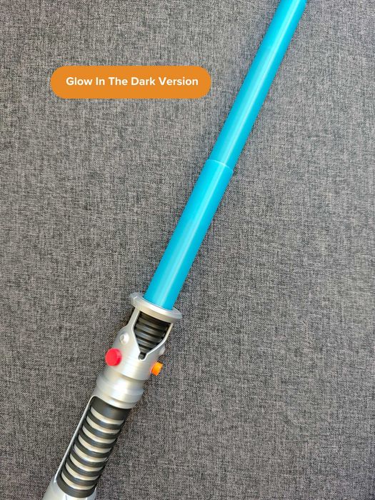 Светещ в тъмното Светлинен меч на Obi Wan Kenobi Lightsaber StarWars